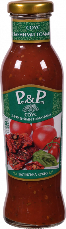 Соус Peri Peri 310 г з в'яленими томатами