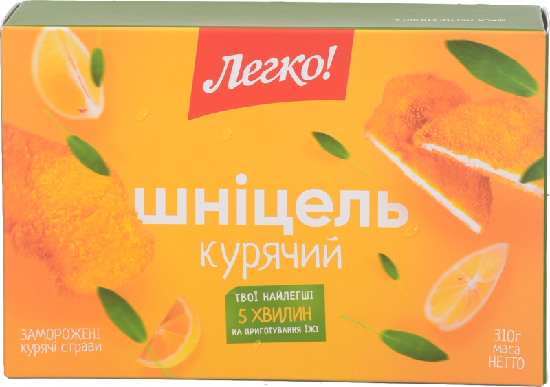 Шніцель Легко 310 г Курячий