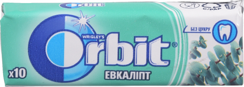 Жув. гумка Orbit 14 г Евкаліпт