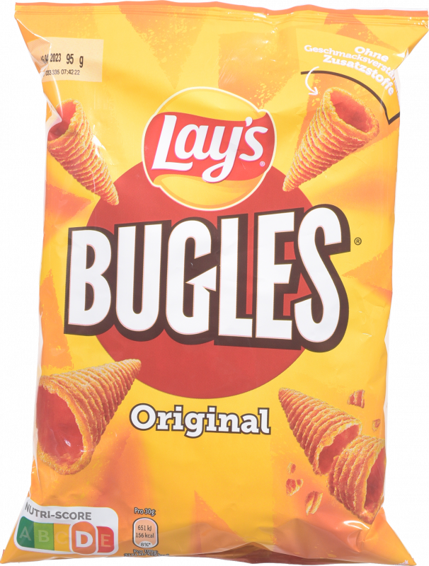 Чипси кукурудзяні Lay's Bugles 95 г з сіллю