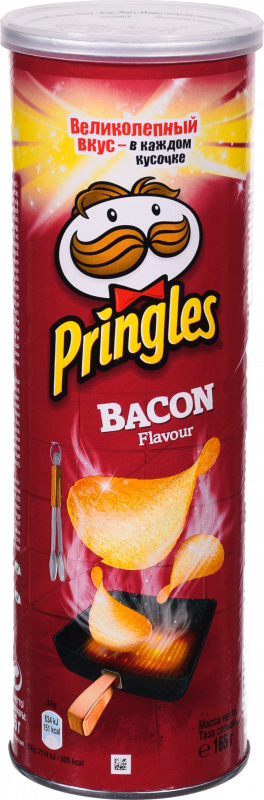 Чіпси Pringles 165 г Бекон