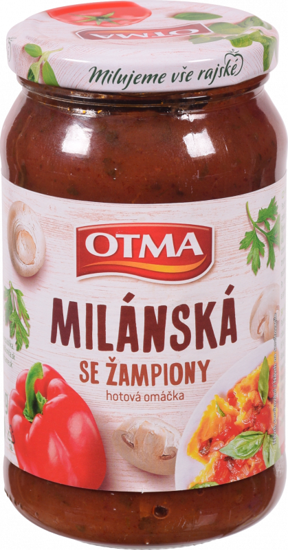 Соус OTMA 350 г скл. Міланський з грибами