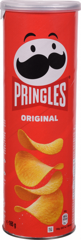 Чіпси картопл. Pringles 165 г Оріджинал (Бельгія) И726