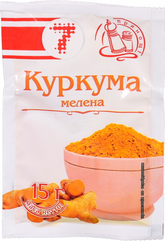 Куркума "7" 15 г мел.