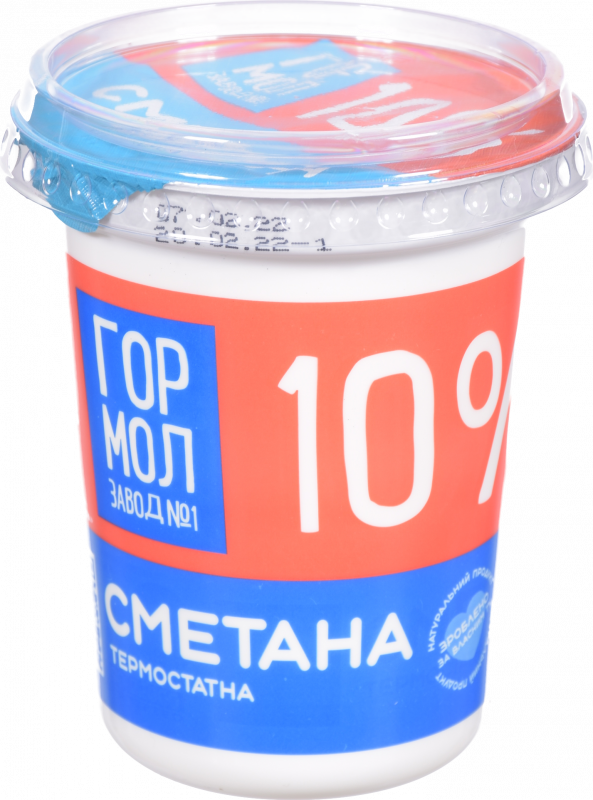 Сметана ГМЗ 10% 400 г