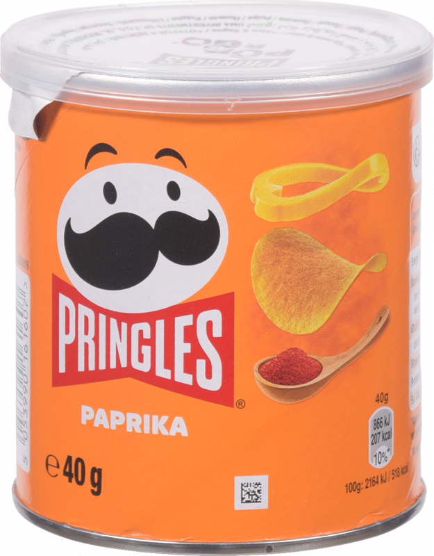 Чіпси картопл. Pringles 40 г Паприка (Бельгія)И607