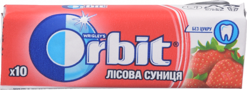 Жув. гумка Orbit Лісова суниця