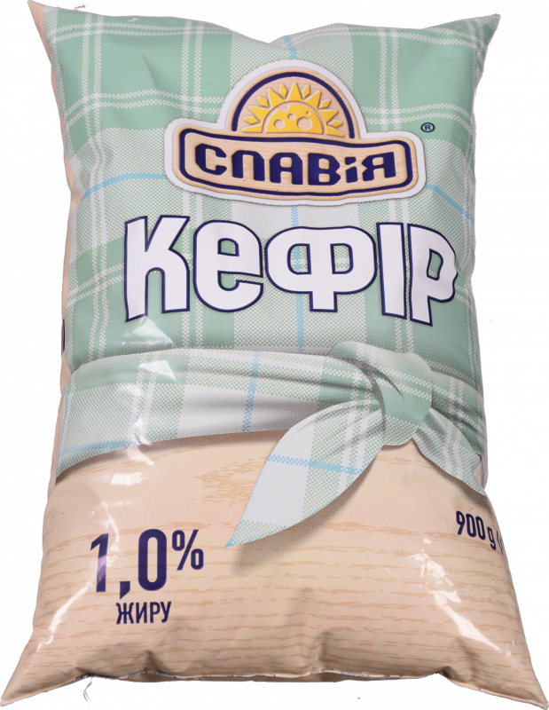 Кефір Славія 1% 0,9 л п/е