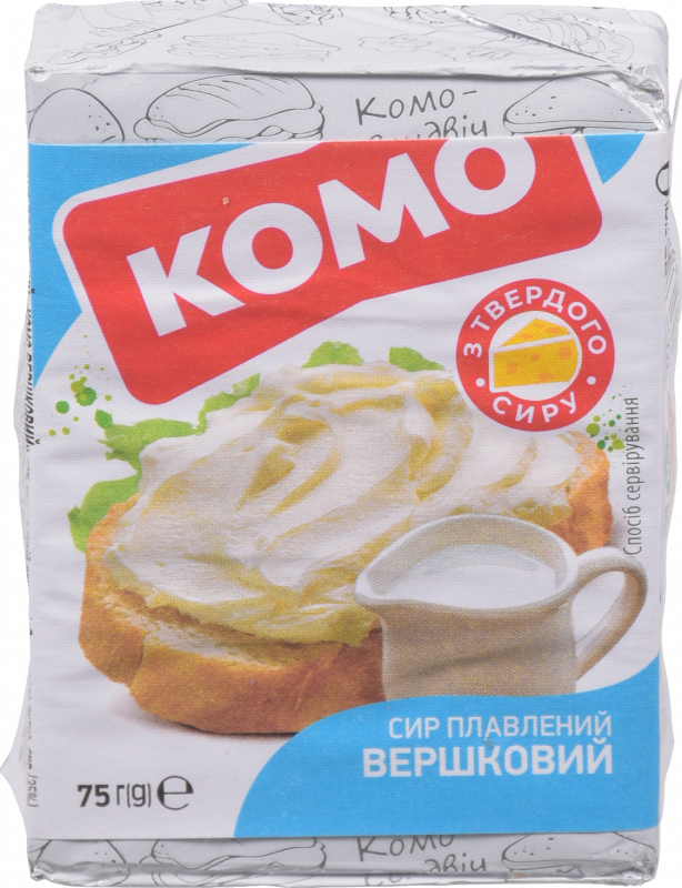 Сир Комо плавл. 40% 75 г Вершковий