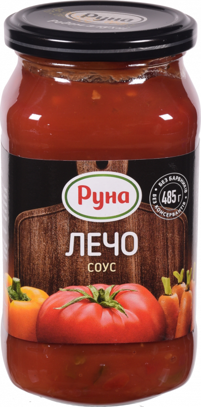 Соус Руна 485 г Лечо