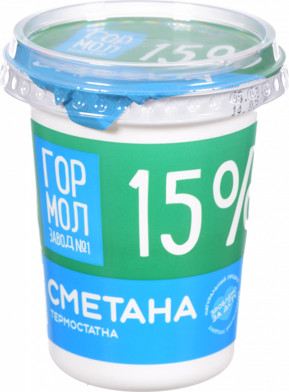 Сметана ГМЗ 15% 400 г