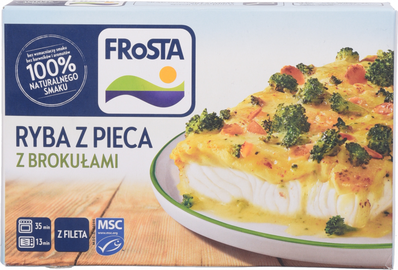 Запечена риба FRoSTA 330 г з броколі