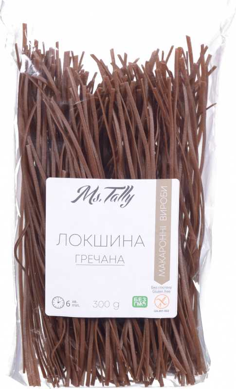 Локшина Ms.Tally 300 г гречана