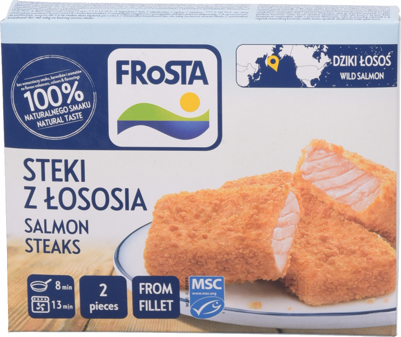 Стейки з лосося FRoSTA 200 г