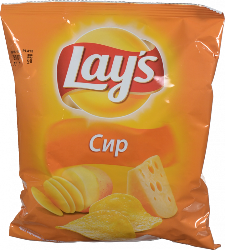 Чіпси Lays 60/71 г сир