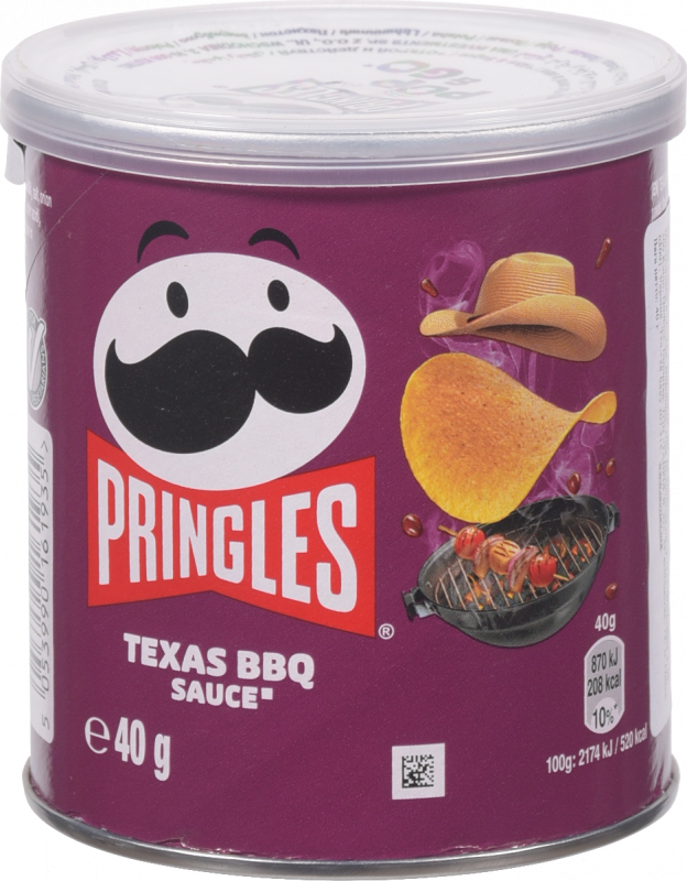 Чіпси картопл. Pringles 40 г Барбекю (Бельгія)И935